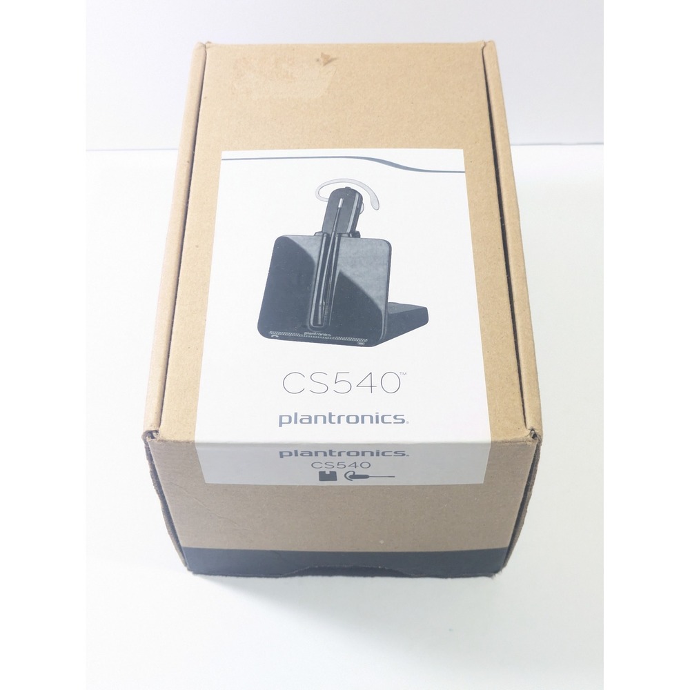 Plantronics CS540 Wireless Headset System DECT 6.0 Convertible C054 Black